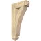Ekena Millwork Thorton Arts & Crafts Rough Sawn Bracket, Douglas Fir, 4"W x 16"D x 28"H BKT04X16X28THR03RDF - alternate 1